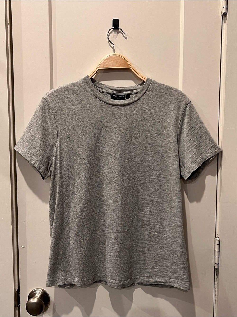 ASOS Women's Crew Neck Short Sleeve Tee - Gray